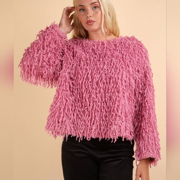 new in Sweaters - New In Soft Pink Sweater